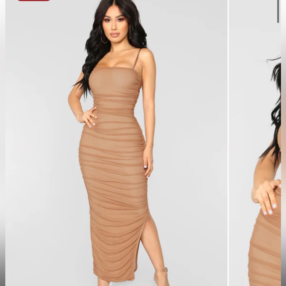 Nude Mesh Dress✨